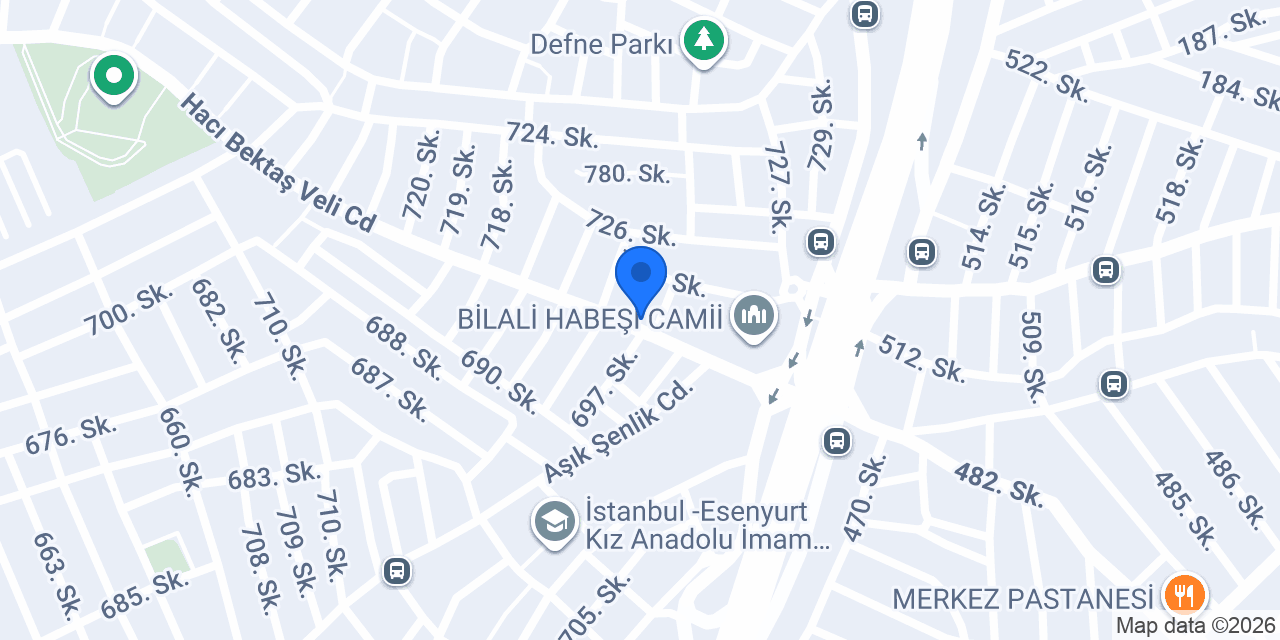 G.Antepli Sultan Baklavaları konumu