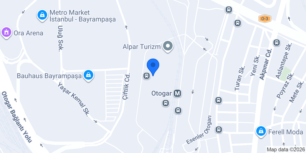 Huntur Turizm konumu