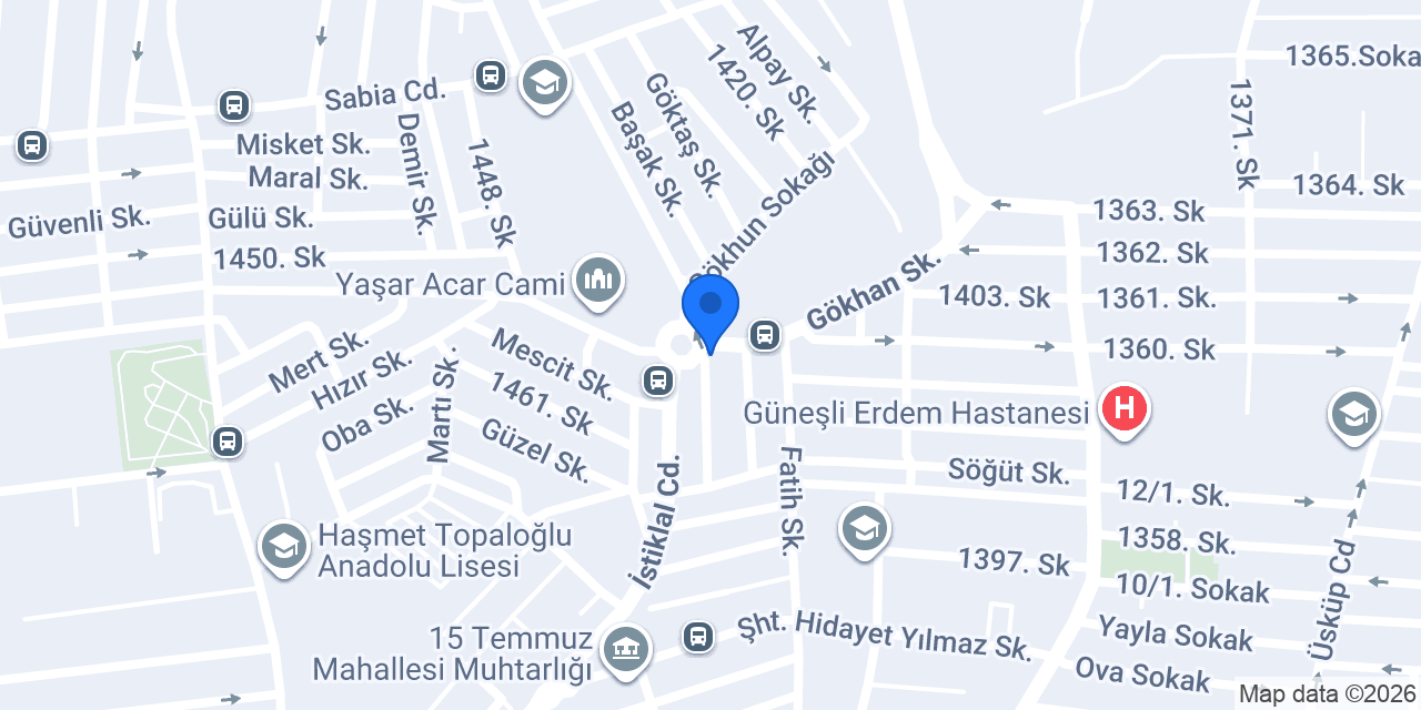 DADAŞ MELEMEN konumu