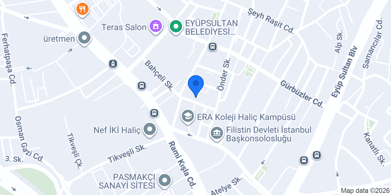 Gürkan Polyester konumu