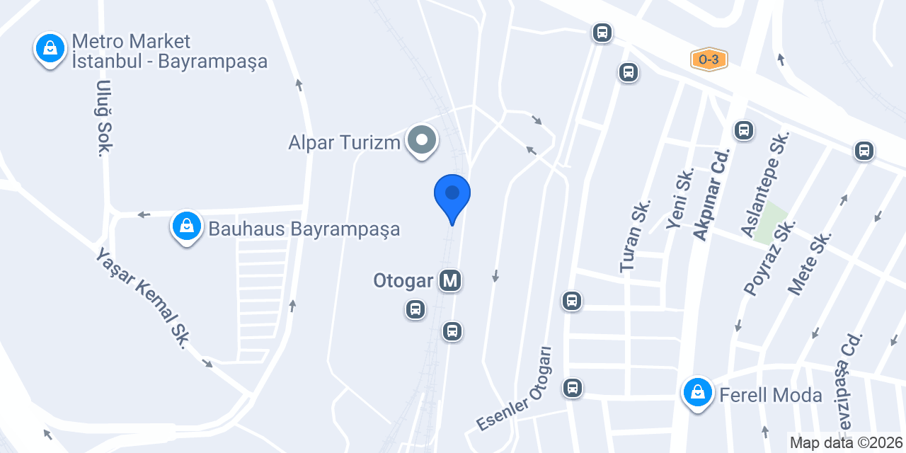 Otogar Et Lokantası konumu