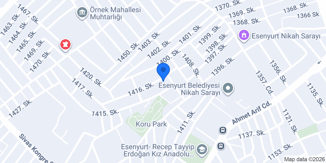 Toker Tesisat konumu