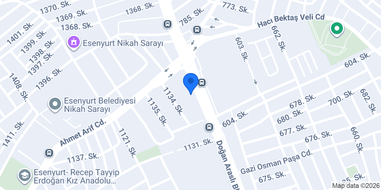 Demir Park Esenyurt konumu