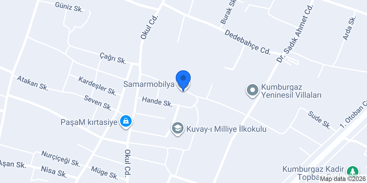 Samarmobilya konumu