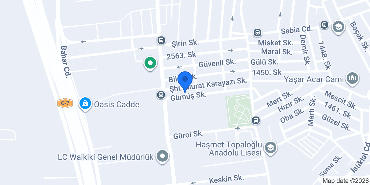 Mor Şelale Oyun Evi konumu