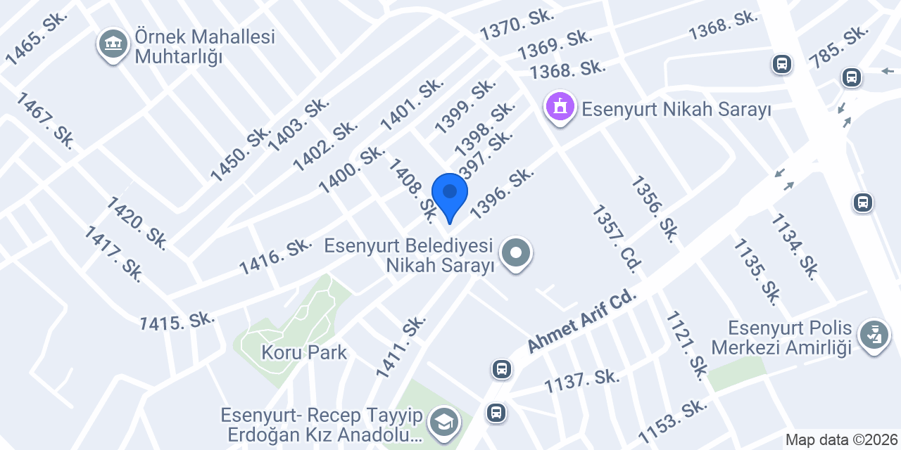 BAYAT İNŞAAT konumu