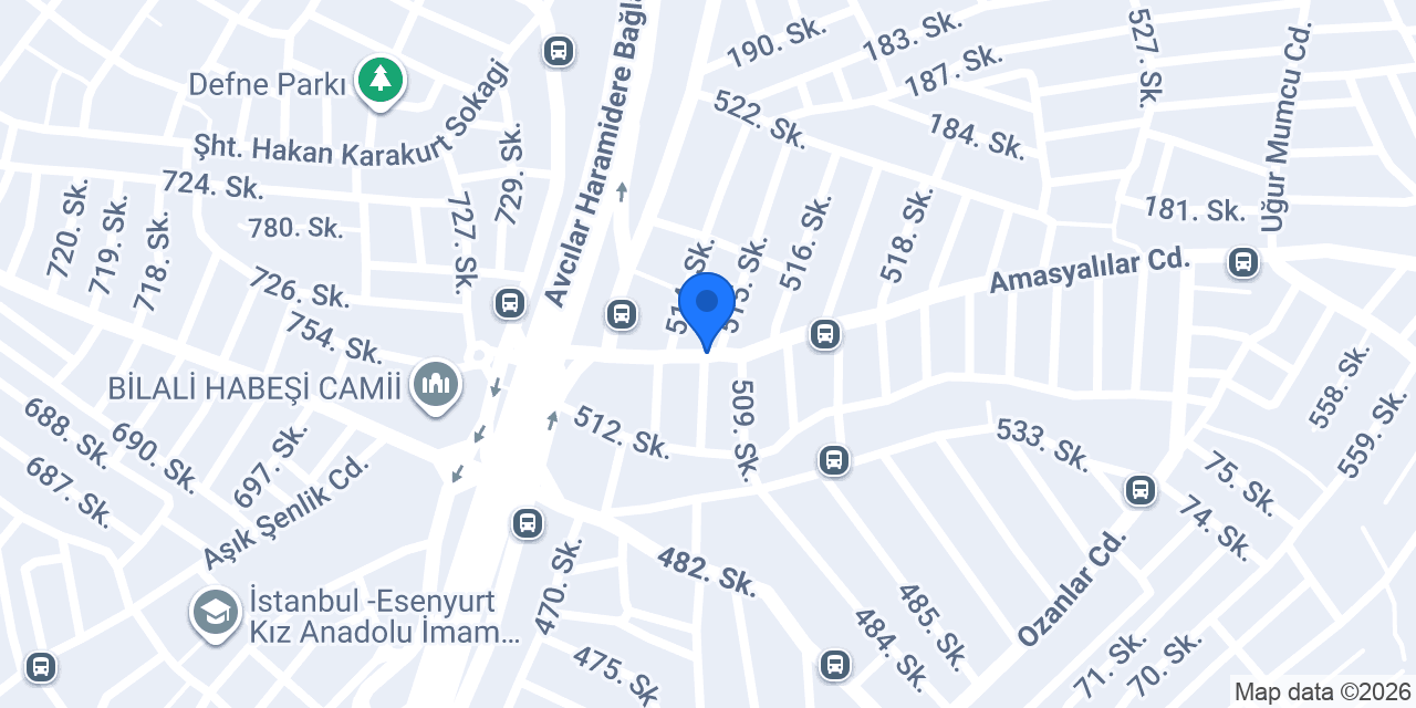 Tatlıbak Esenyurt-6 Şubesi konumu