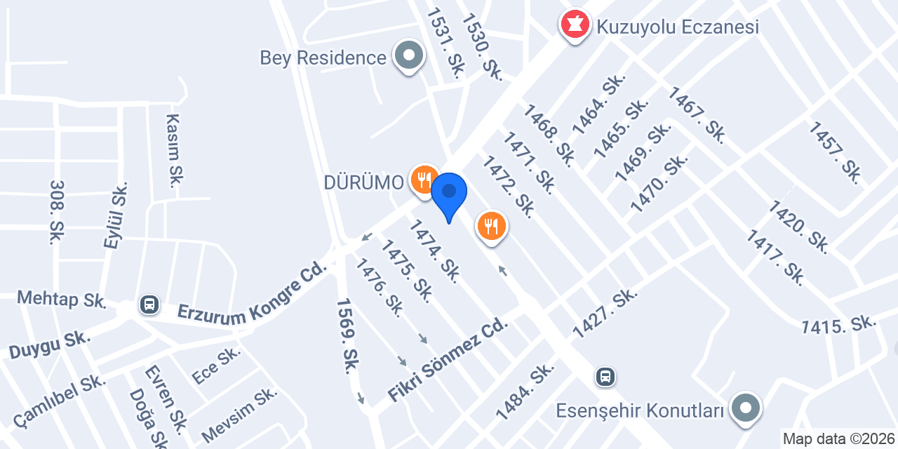 Diş Hekimi Atakan Türkol konumu
