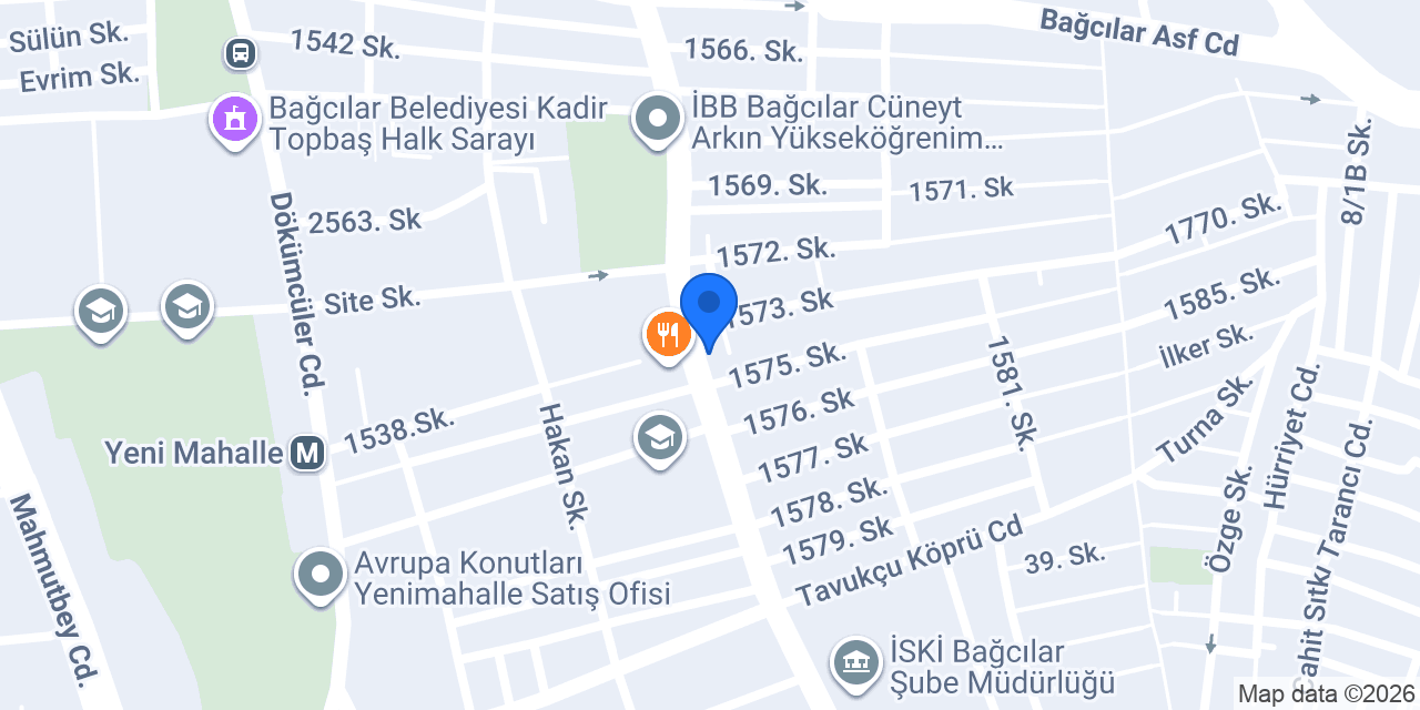 Yapay Çiçekçim (Avcılar) konumu