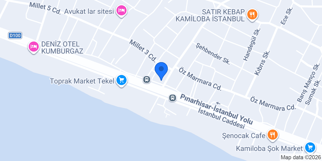 Kaim Yapı Malzemeleri konumu