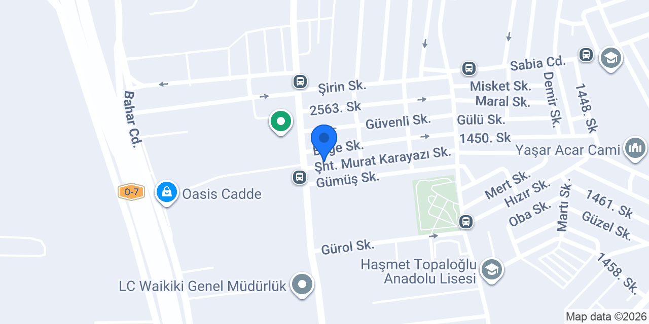 Aslan Turizm konumu