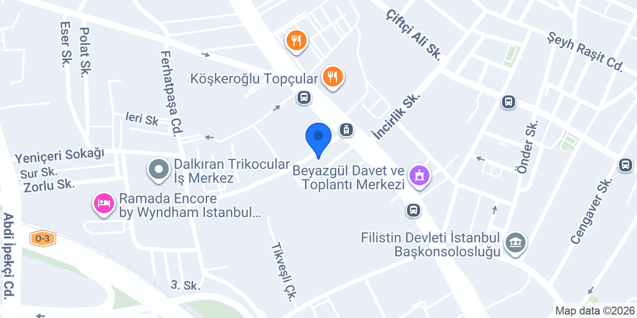 Asil Teknik Hirdavat konumu