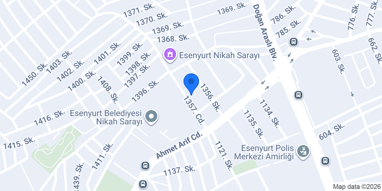 Davet Et kebap konumu