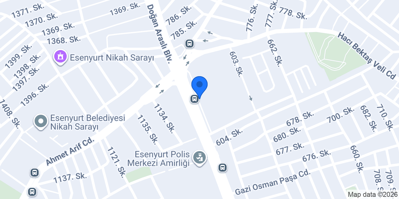 YSN çiçekçilik konumu