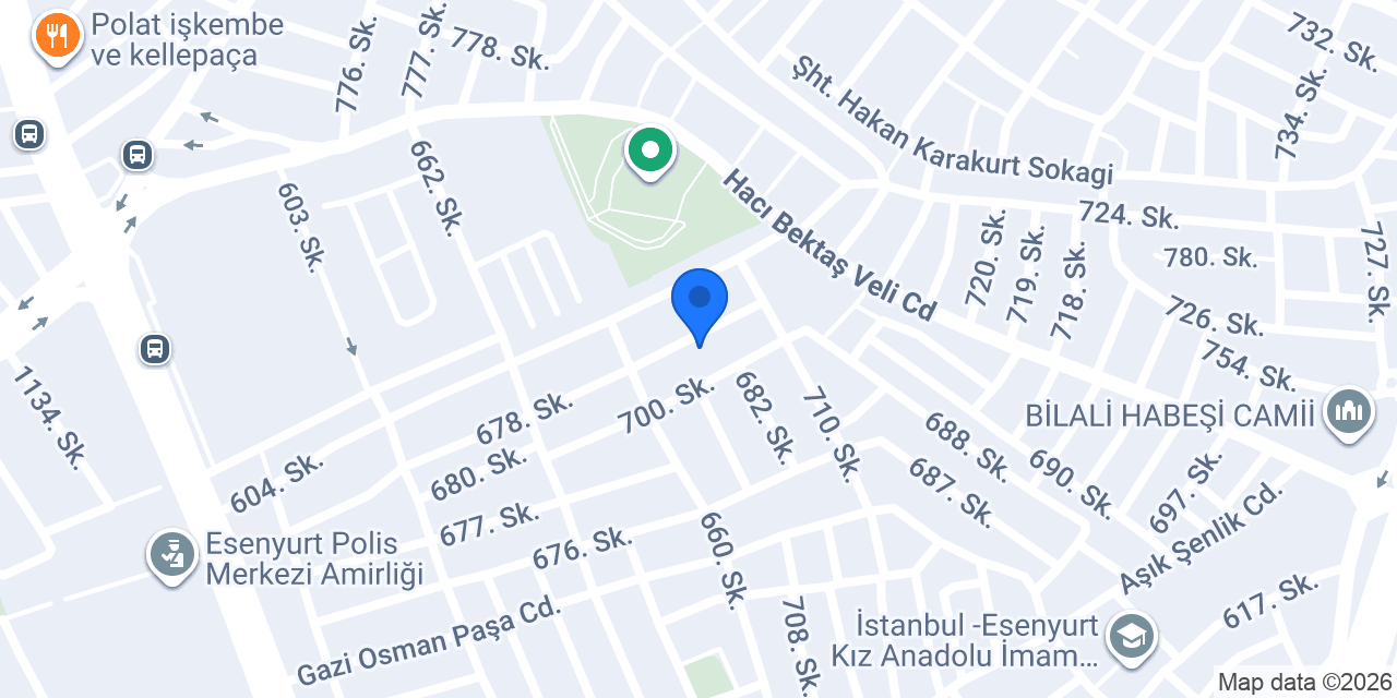 HALI OVERLOK VE YIKAMA konumu