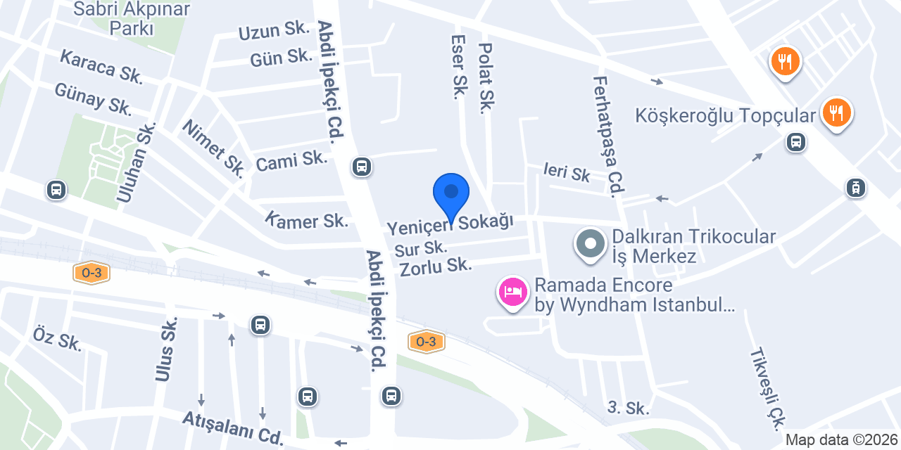 Panzer fabrika konumu