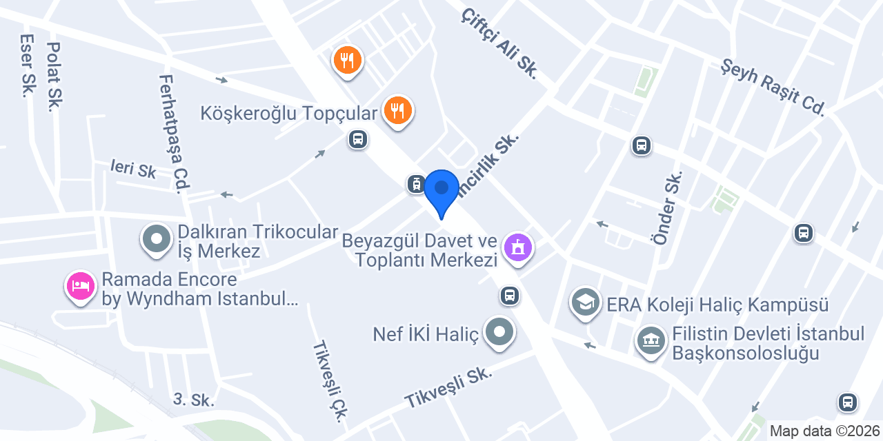 Aksa Rulman Hırdavat konumu