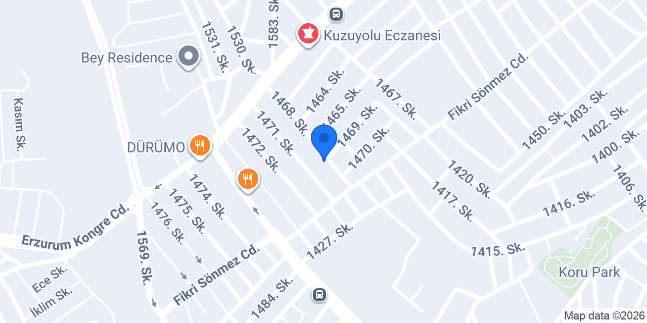Sabit Buz Önleme Sistemi konumu