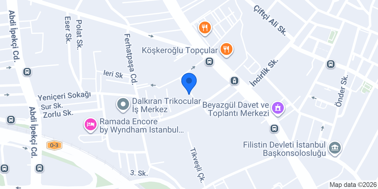Çağdaş Rulman - Hırdavat konumu