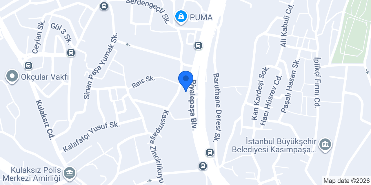 Enza Home | Piyalepaşa konumu