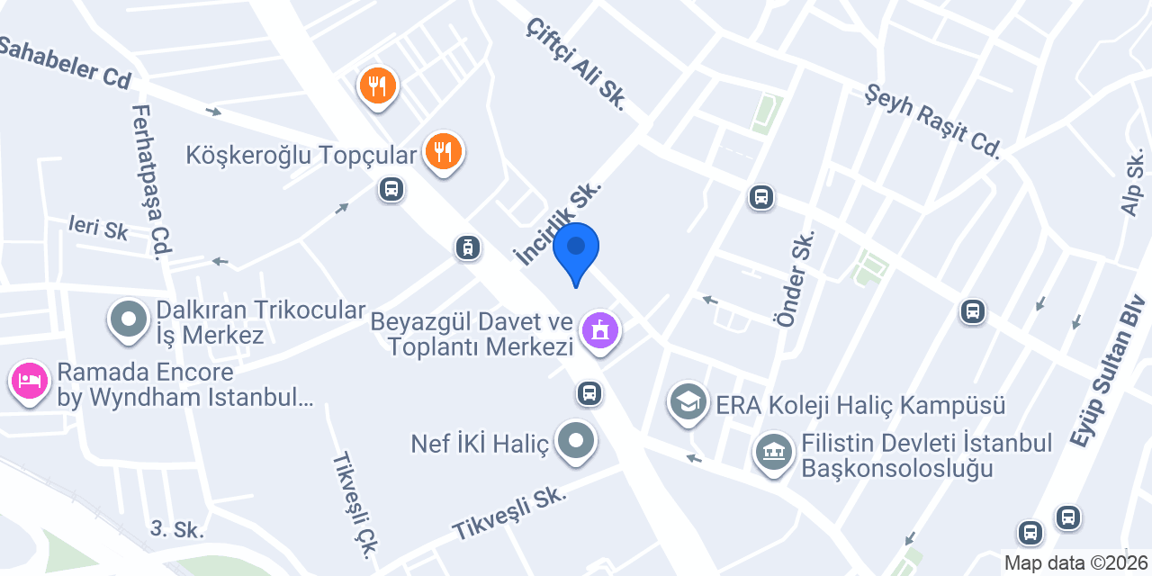 Egemen Hukuk Bürosu konumu