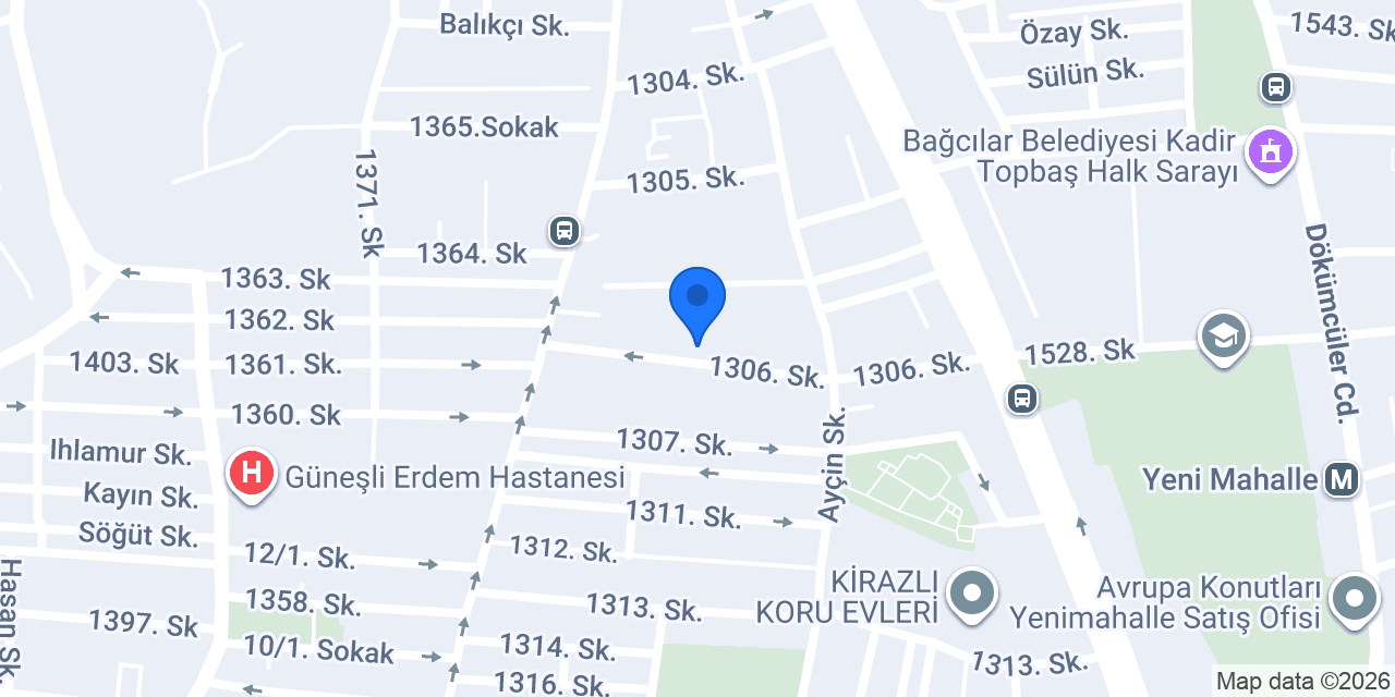 Ayaz Bay & Bayan Butik Terzi konumu