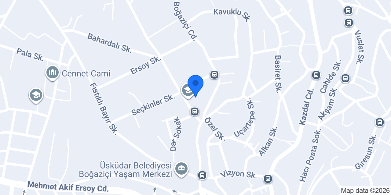 Ali İbrahimağaoğlu Anaokulu konumu