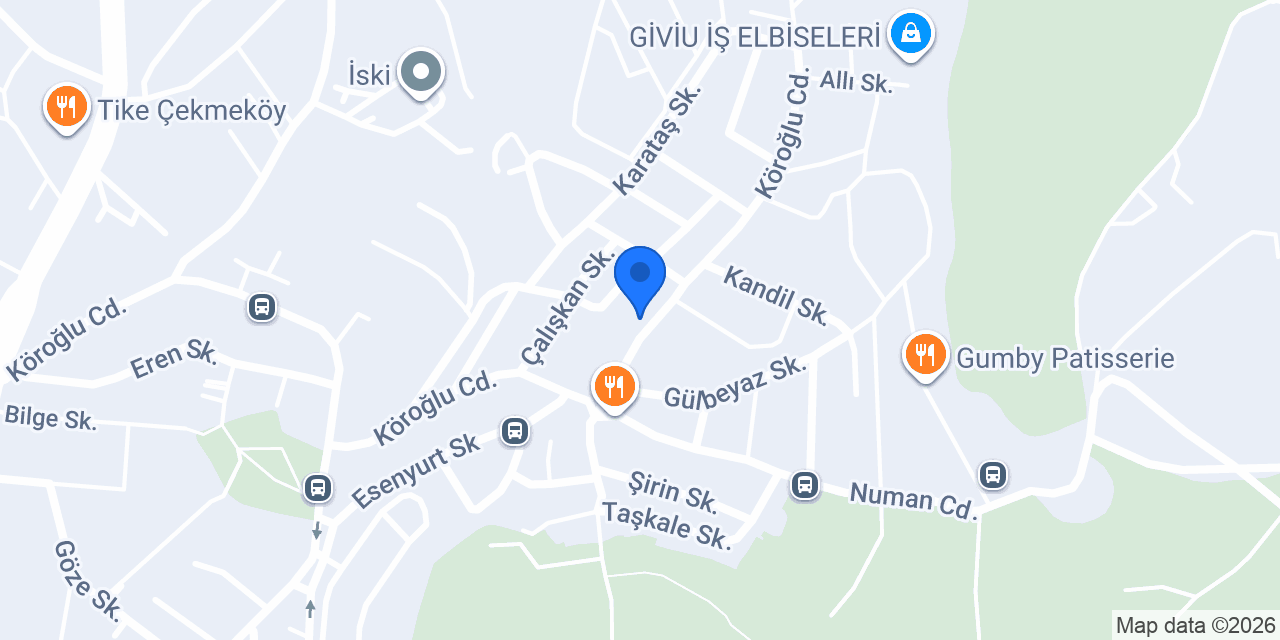 İpek ince bayan kuaförü konumu