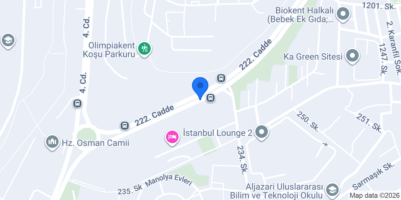 Özçelik Turizm konumu