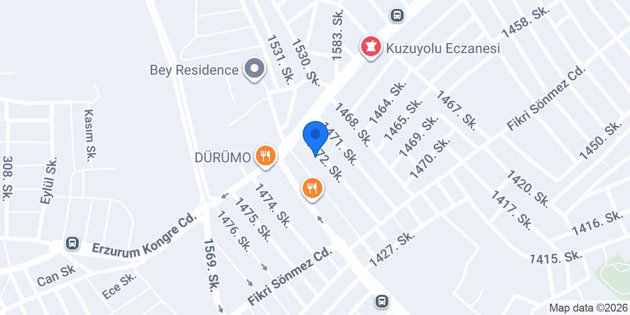 Aktaş böcek ilaçlama konumu