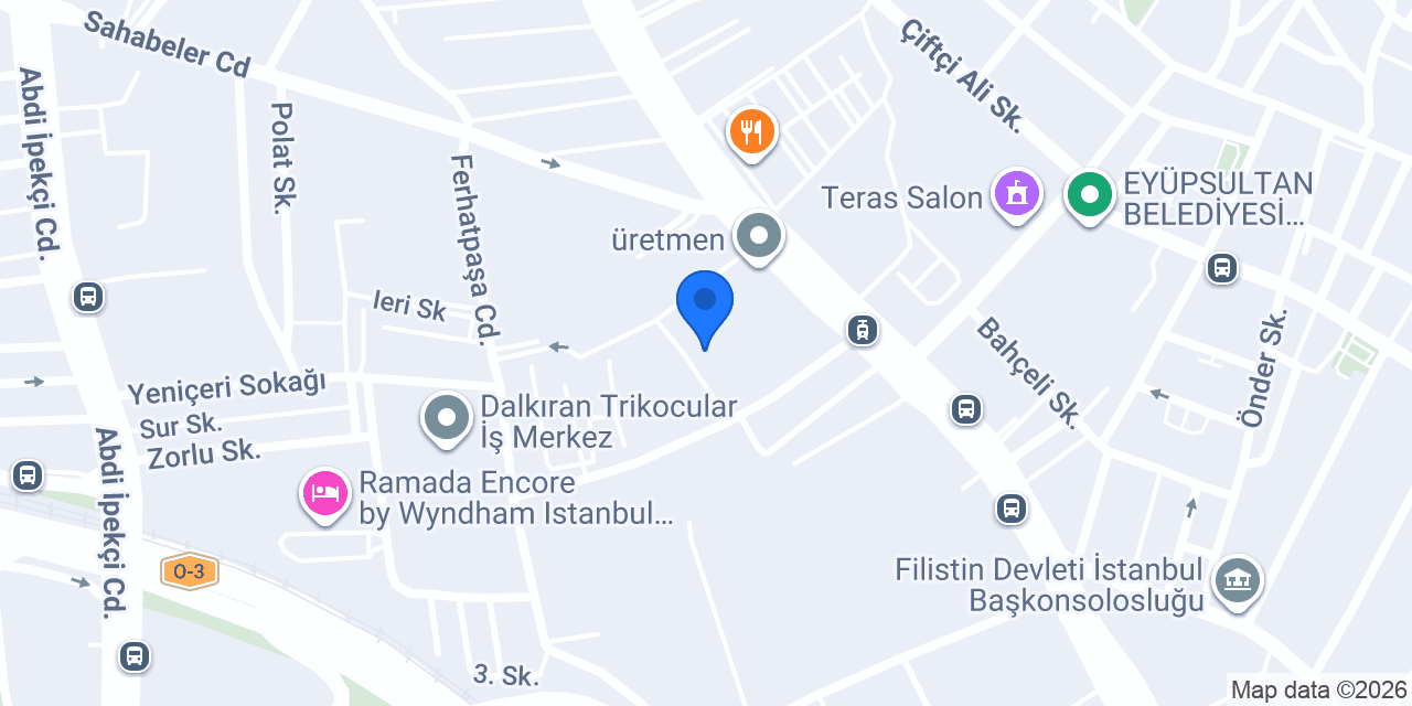 Gümüş Kafetarya konumu