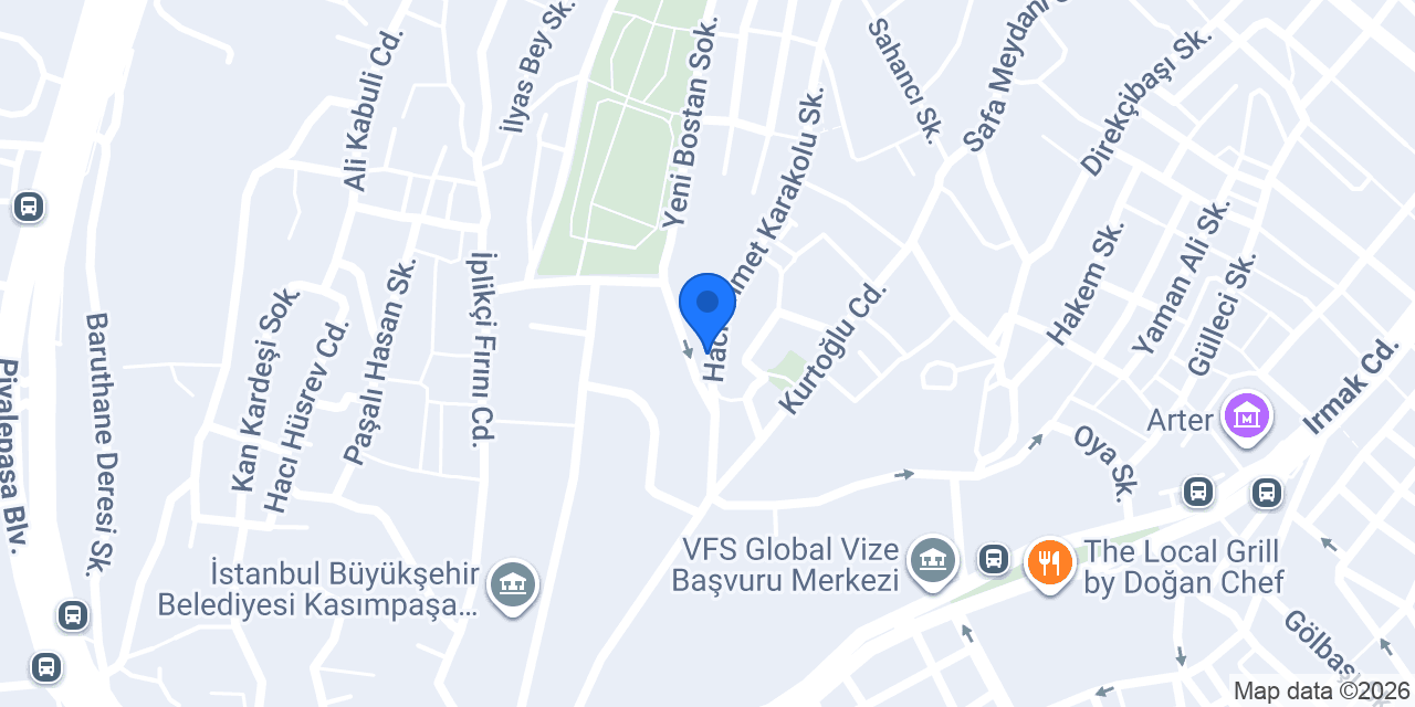 Beyoğlu Vip konumu