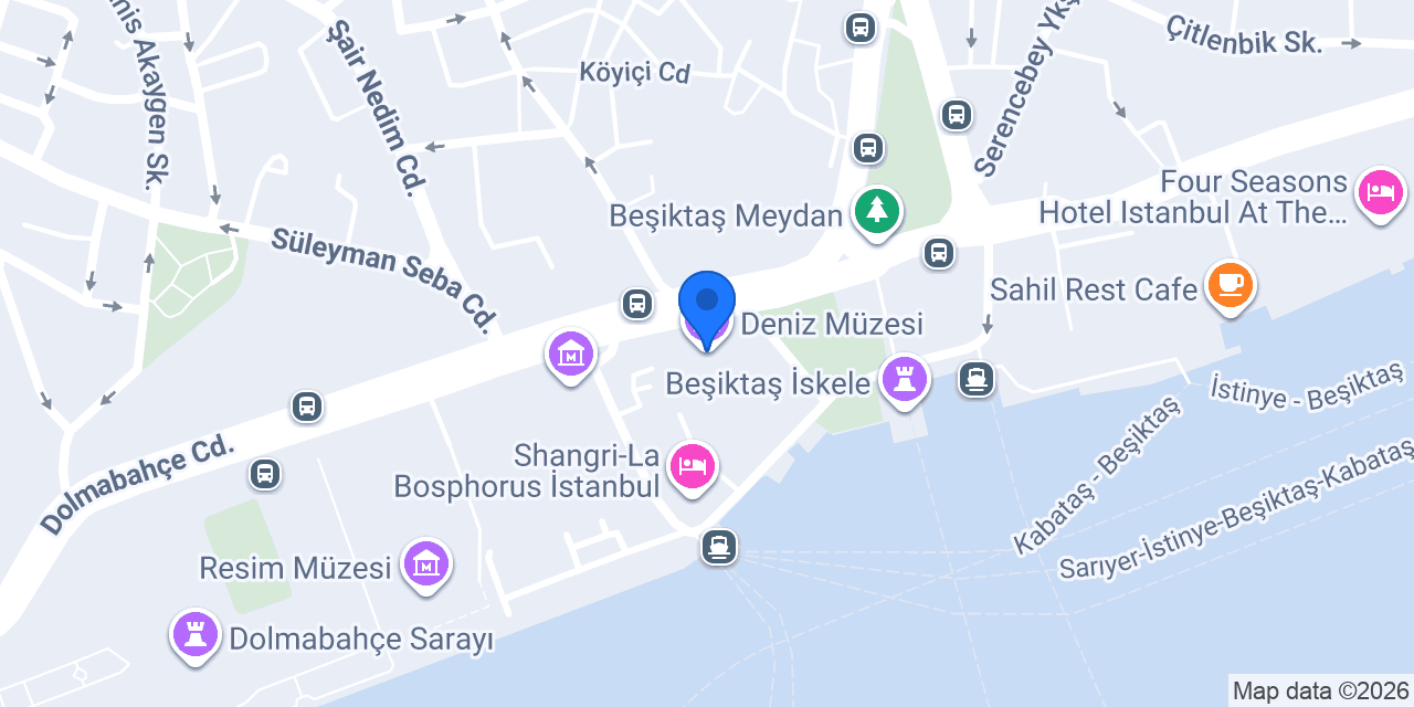 Deniz Müzesi konumu