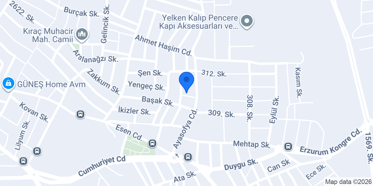 Eren tesisat konumu