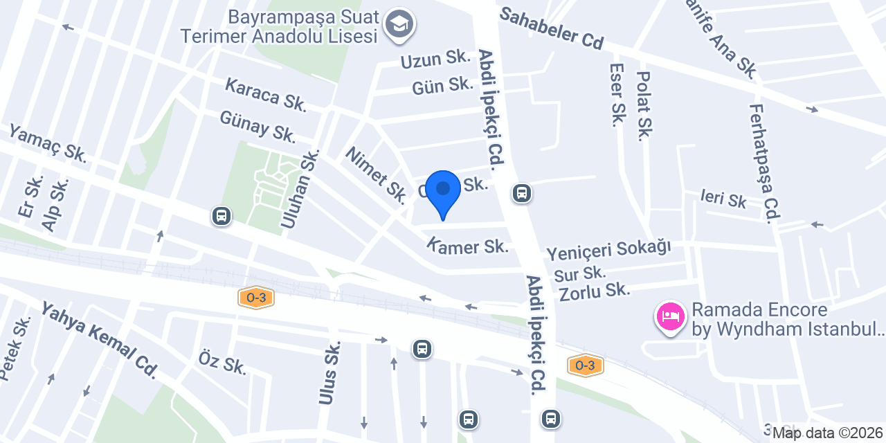 Sim Hediyelik Bayrampaşa konumu