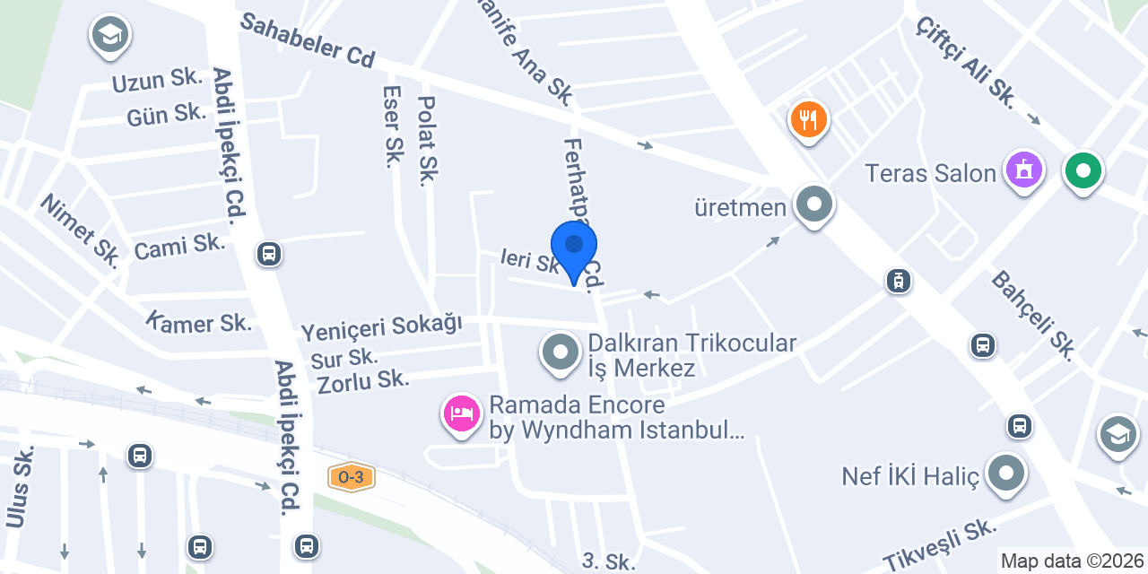 Teknik Dekor Alüminyum konumu