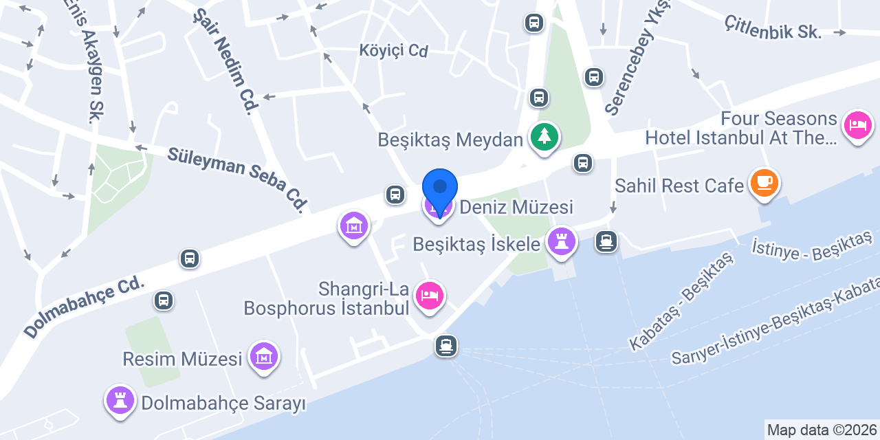 Fatima 1932 Deniz Müzesi konumu