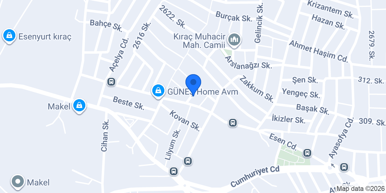 Nesli Mutlu Eczane konumu