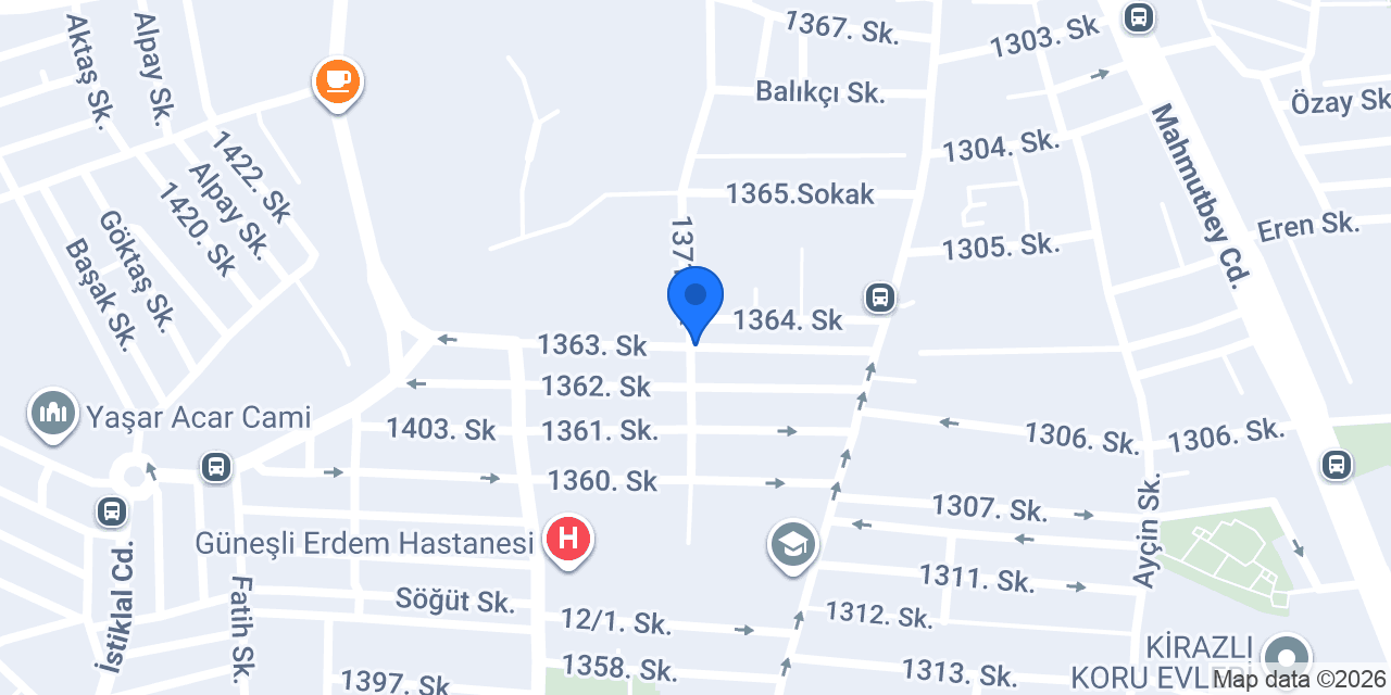 Güneşli İtimat Unlu Mamüller konumu