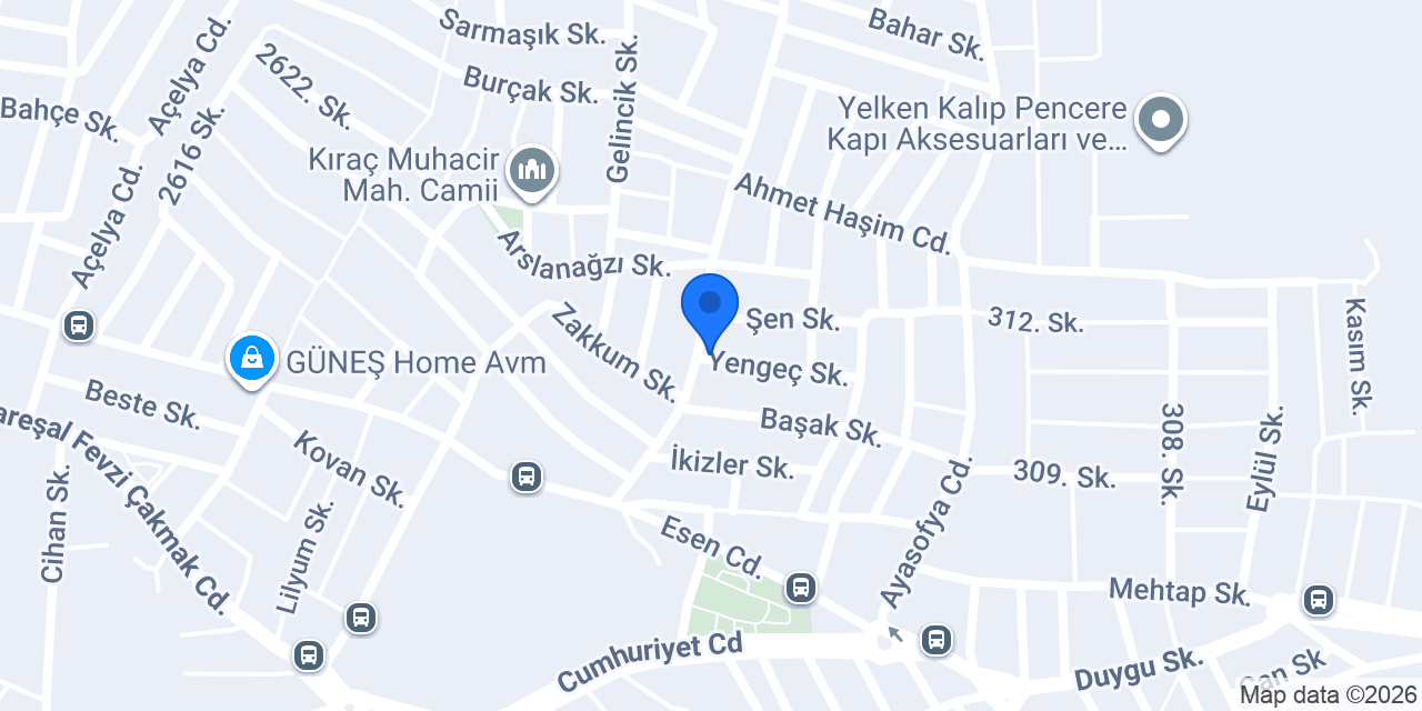 Erkasap Esenyurt konumu
