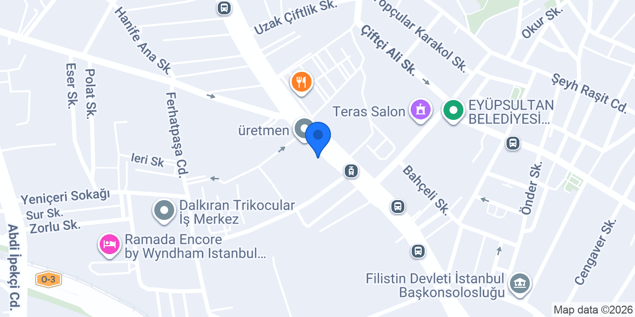 EYN ZURNA DÜRÜM konumu