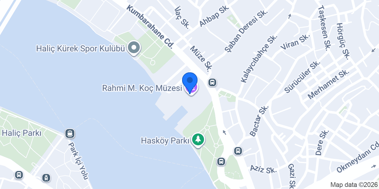 Rahmi M. Koç Müzesi konumu