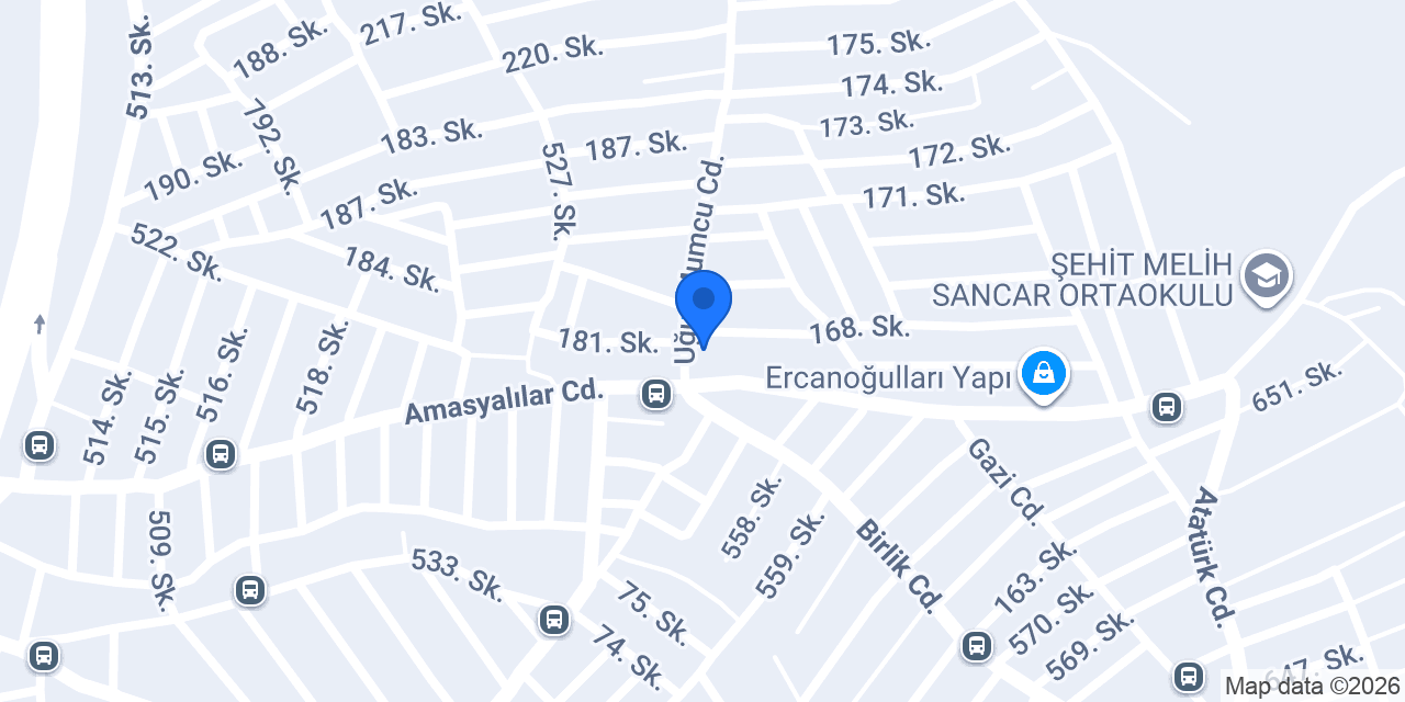 sura yapı malzemeleri konumu