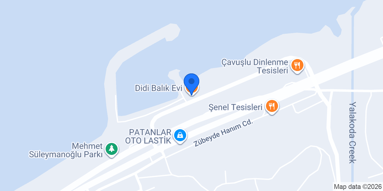 Didi Balık Evi konumu