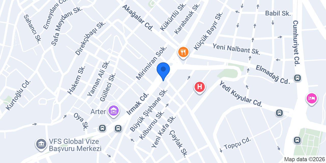 Cadde Shop Tekel konumu