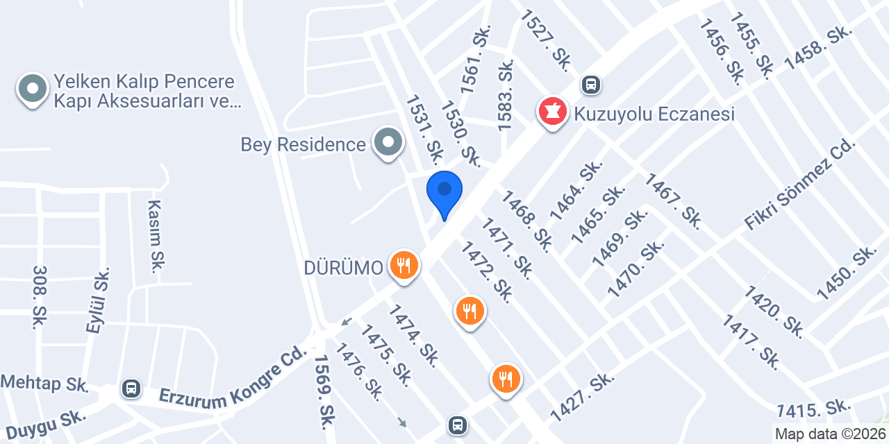 Gonca Çiçekçilik konumu