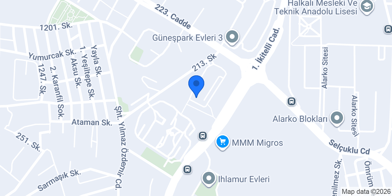 Atakent Yönder Okulları konumu