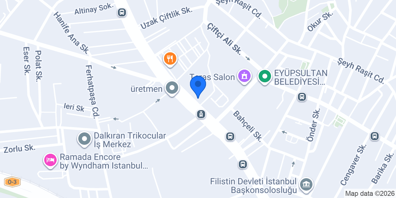 Şam Kahvesi konumu
