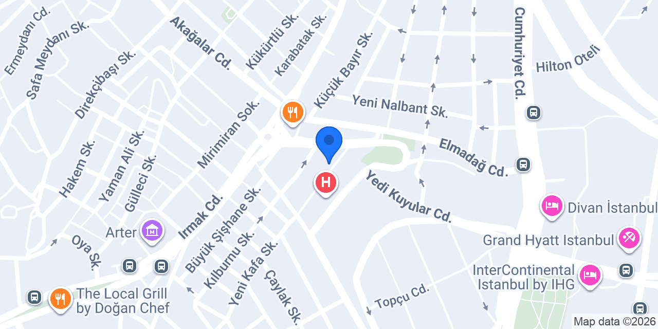Ekspres Otopark konumu