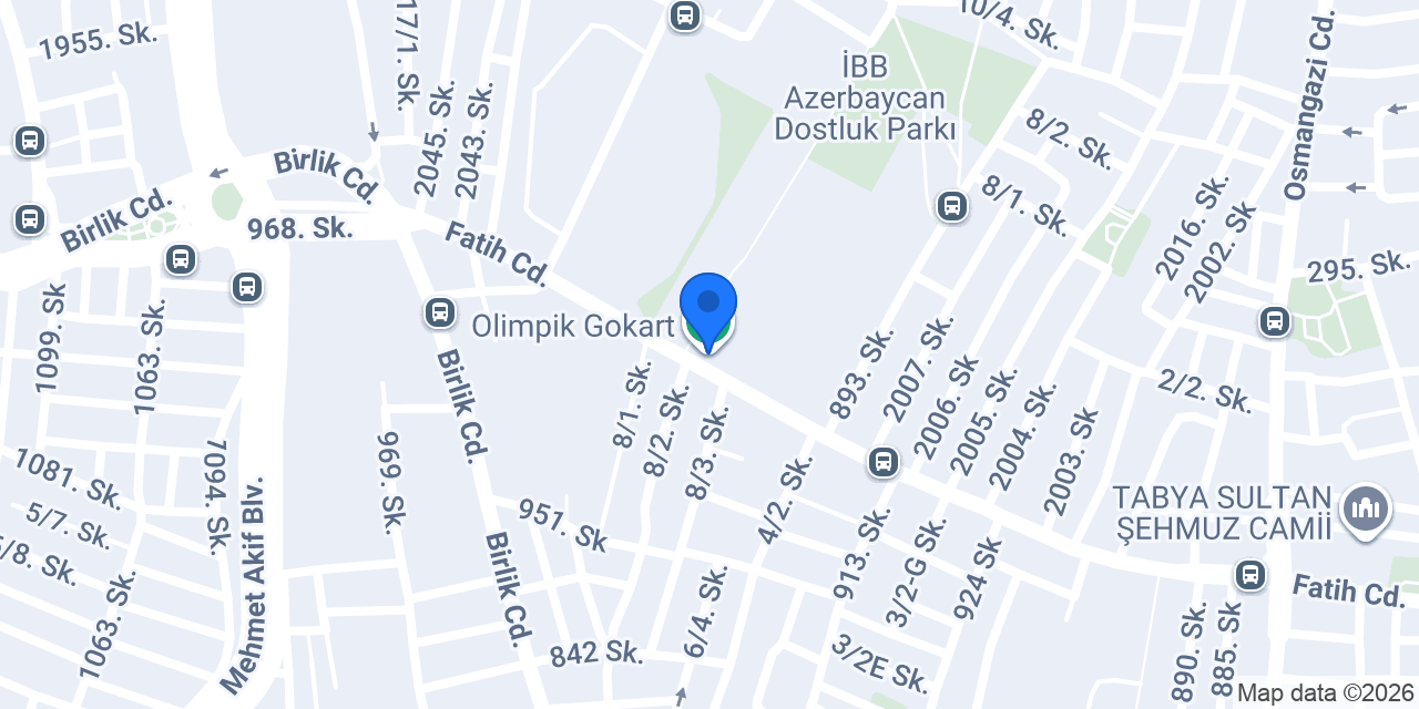 Olimpik Gokart konumu